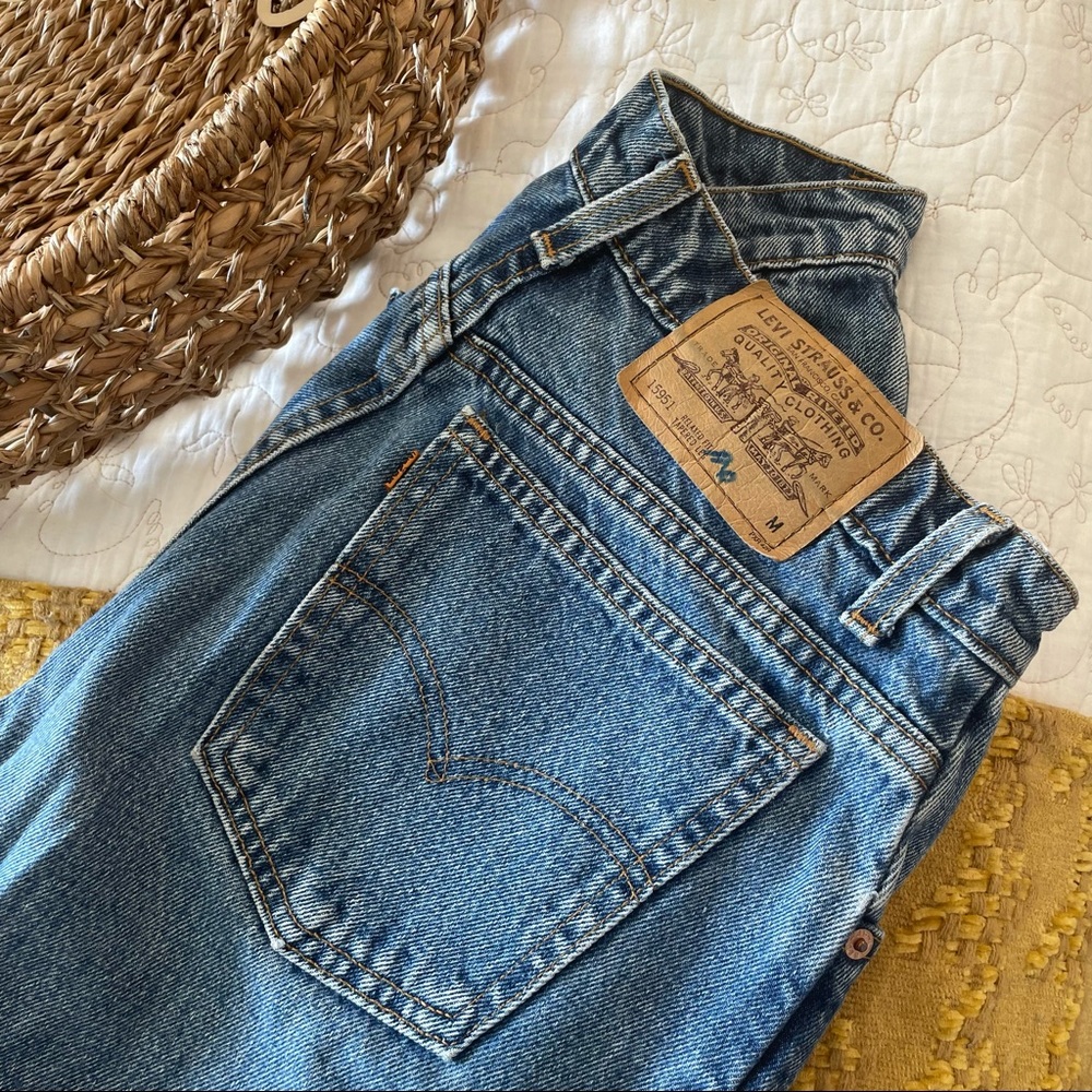 Vintage high rise orange tab LEVI’S 950 jeans
